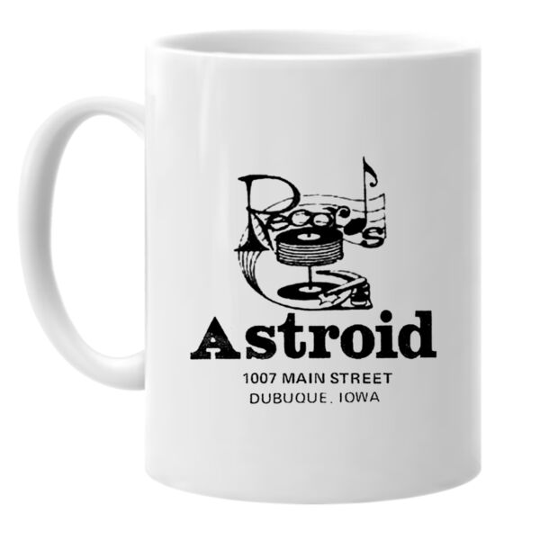 Astroid Record Store Throwback 11oz. Ceramic Mug Thumbnail