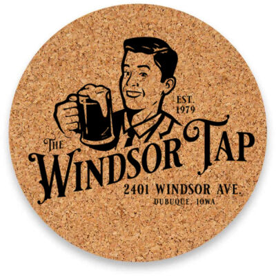 The Windsor Tap Corkboard Coasters Set (4pc) Thumbnail
