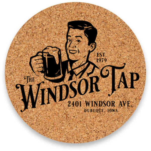 The Windsor Tap Corkboard Coasters Set (4pc) Thumbnail