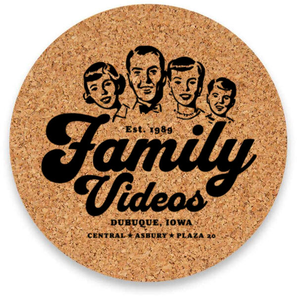 Family Videos Coasters Set (4pc) Thumbnail