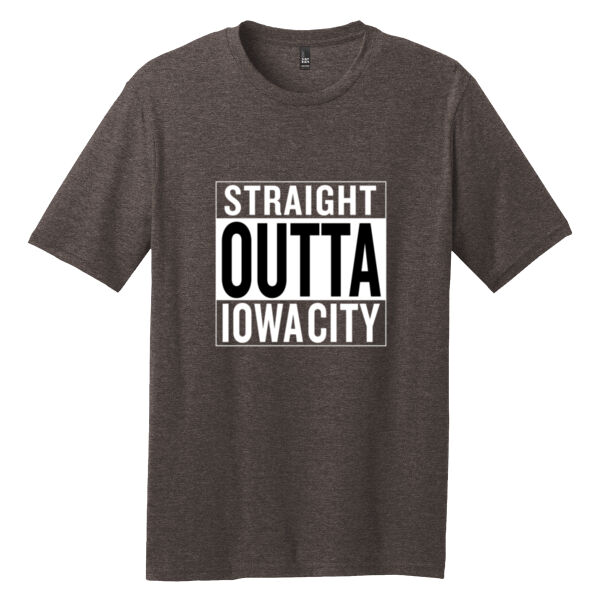 Straight Outta Iowa City Throwback T-Shirt Thumbnail