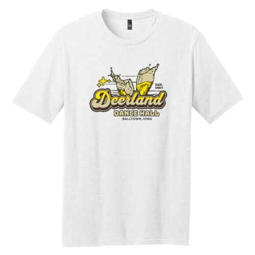 Deerland Dance Hall (Balltown, Iowa) Throwback T-Shirt Thumbnail