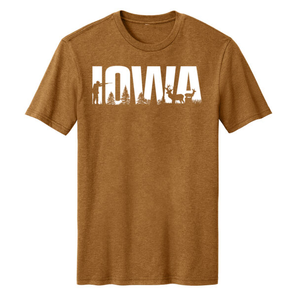 IOWA Deer Hunting Perfect Blend ® CVC Tee Thumbnail