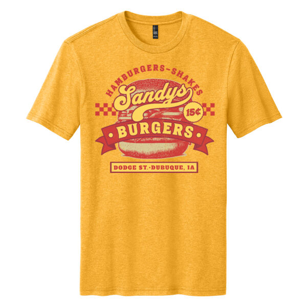 Sandy's Restaurant on Dodge St. Throwback T-Shirt Thumbnail
