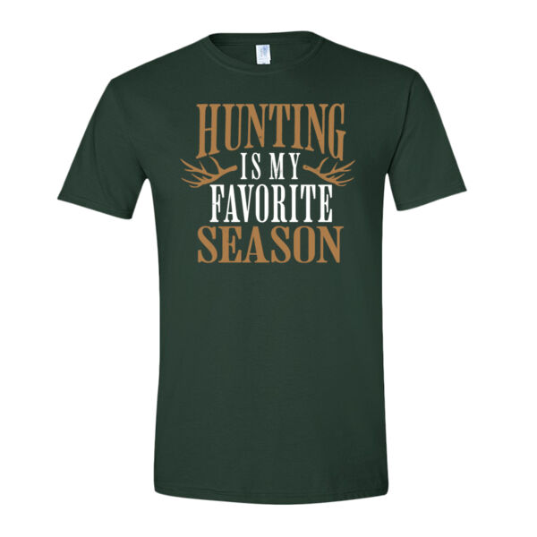 Hunting Is My Favorite Season T-Shirt Thumbnail