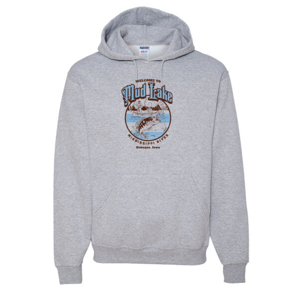 Mud Lake, Dubuque, Iowa NuBlend® Hooded Sweatshirt Thumbnail