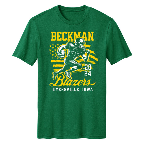 Beckman Blazers Football Jersey Throwback T-Shirt Thumbnail