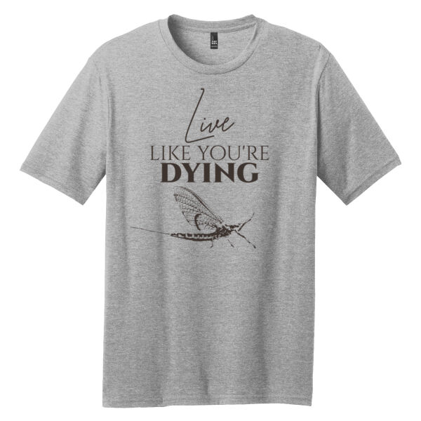 Live Like You're Dying Fish Fly T-Shirt Thumbnail
