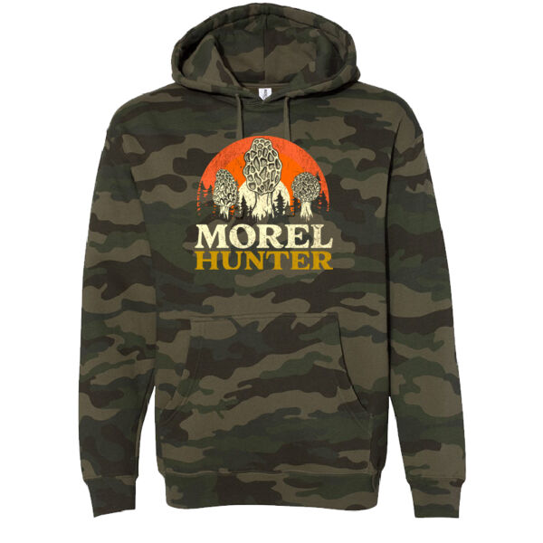 Morel Hunter Retro Hooded Sweatshirt Thumbnail