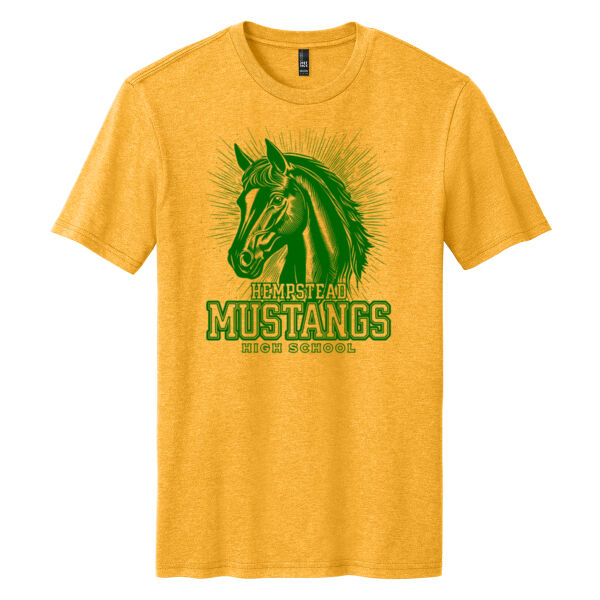 Hempstead Mustangs High School Throwback T-Shirt Thumbnail