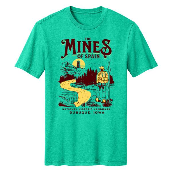 The Mines of Spain, Dubuque, Iowa Retro T-Shirt Thumbnail