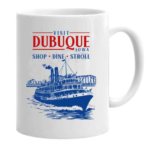 Visit Dubuque, Iowa 11oz. Ceramic Mug Thumbnail