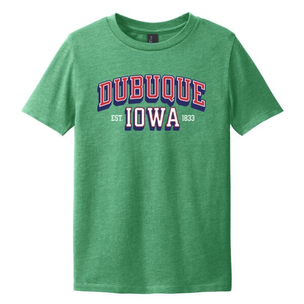 Dubuque, Iowa Official Youth Comfort Tee Thumbnail