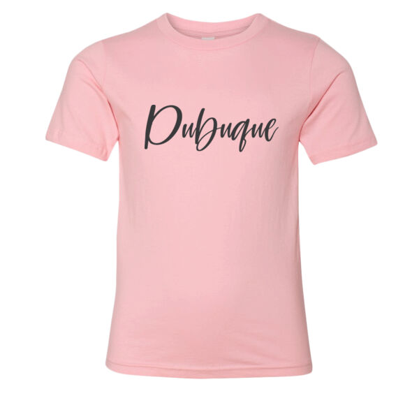 Dubuque, Iowa Youth Girls Comfort Tee Thumbnail