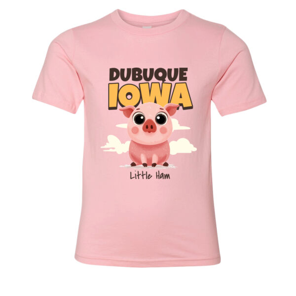 Dubuque, Iowa Little Ham Youth Comfort Tee Thumbnail