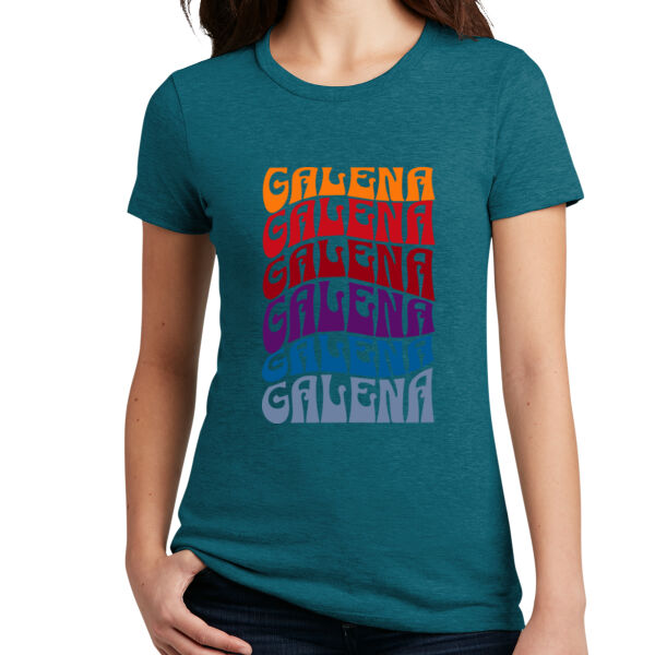 Galena, Illinois Retro Women's T-Shirt Thumbnail