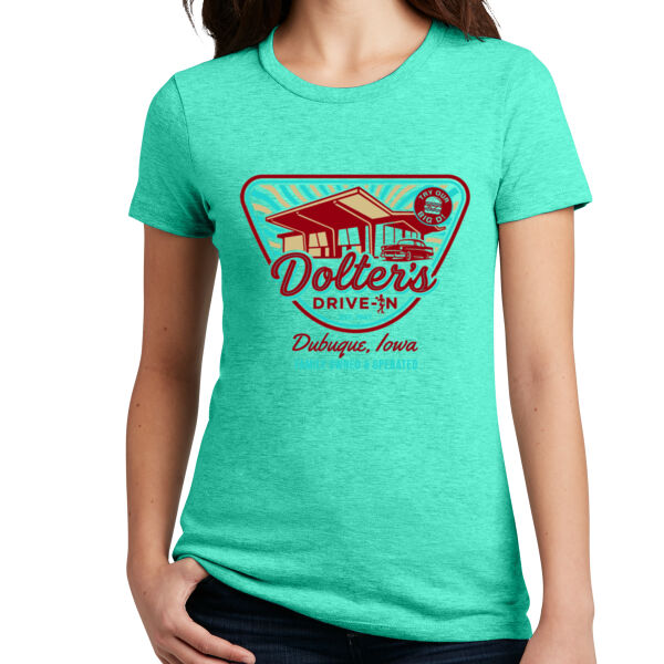 Dolter's Fast-Food Drive-In Throwback Women's T-Shirt Thumbnail