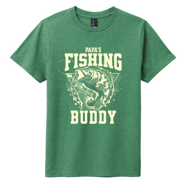 Papa's Fishing Buddy Youth T-Shirt Thumbnail