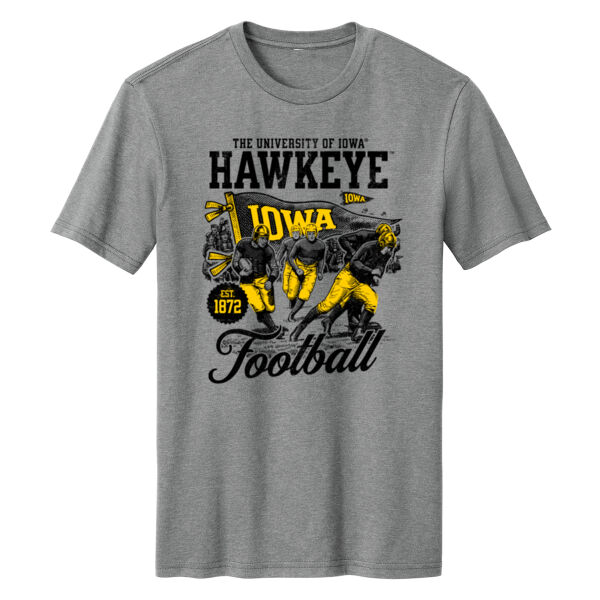 University of Iowa Hawkeye Football Throwback T-Shirt Thumbnail