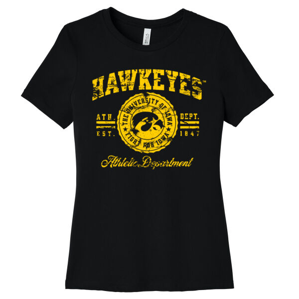 University of Iowa Hawkeye Athletic Department Womens Tee Thumbnail