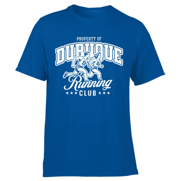 Dubuque Running Club Throwback 100% Polyester T-Shirt Thumbnail