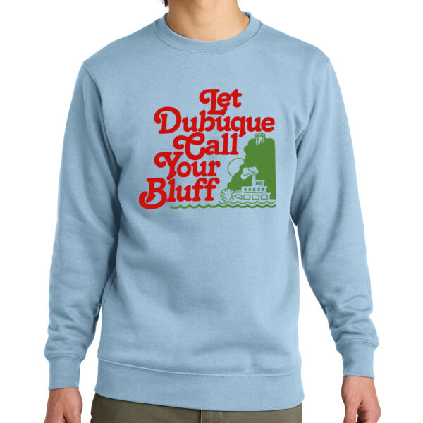 Let Dubuque Call Your Bluff Crewneck Thumbnail