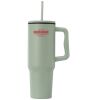 40 oz. Stainless Steel Tumbler with Plastic Liner and Straw Thumbnail
