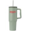 40 oz. Stainless Steel Tumbler with Plastic Liner and Straw Thumbnail