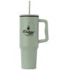 40 oz. Stainless Steel Tumbler with Plastic Liner and Straw Thumbnail