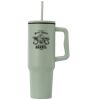 40 oz. Stainless Steel Tumbler with Plastic Liner and Straw Thumbnail