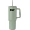 40 oz. Stainless Steel Tumbler with Plastic Liner and Straw Thumbnail