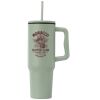 40 oz. Stainless Steel Tumbler with Plastic Liner and Straw Thumbnail