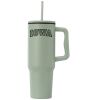40 oz. Stainless Steel Tumbler with Plastic Liner and Straw Thumbnail