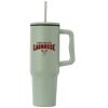 40 oz. Stainless Steel Tumbler with Plastic Liner and Straw Thumbnail