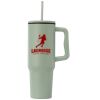 40 oz. Stainless Steel Tumbler with Plastic Liner and Straw Thumbnail