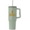 40 oz. Stainless Steel Tumbler with Plastic Liner and Straw Thumbnail