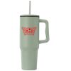 40 oz. Stainless Steel Tumbler with Plastic Liner and Straw Thumbnail
