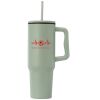 40 oz. Stainless Steel Tumbler with Plastic Liner and Straw Thumbnail