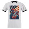 Heather Ringer Jersey Tee Thumbnail