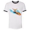 Unisex Fine Jersey Ringer Tee Thumbnail