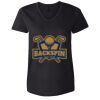 Women's Tagless V-Neck T-Shirt Thumbnail