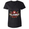 Women's Tagless V-Neck T-Shirt Thumbnail