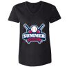 Women's Tagless V-Neck T-Shirt Thumbnail