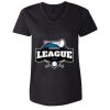 Women's Tagless V-Neck T-Shirt Thumbnail