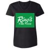 Women's Tagless V-Neck T-Shirt Thumbnail