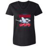 Women's Tagless V-Neck T-Shirt Thumbnail