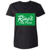 Women's Tagless V-Neck T-Shirt Thumbnail