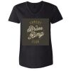 Women's Tagless V-Neck T-Shirt Thumbnail