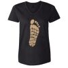 Women's Tagless V-Neck T-Shirt Thumbnail