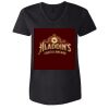 Women's Tagless V-Neck T-Shirt Thumbnail